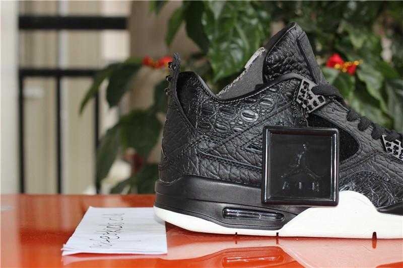 Authentic Air Jordan 4 Premium Black